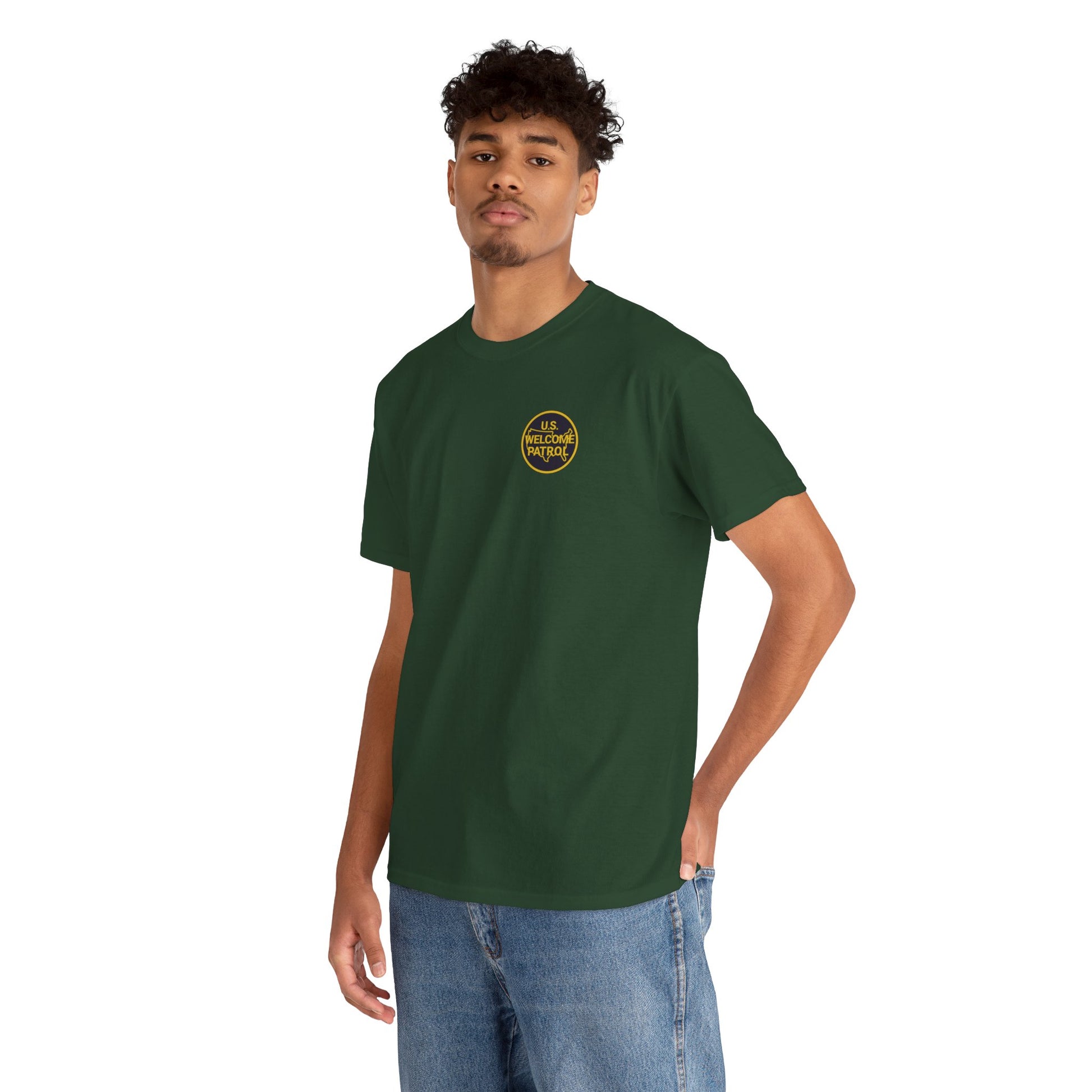 US Welcome Patrol Parody - Gildan Unisex Heavy Cotton Tee - OCDandApparel