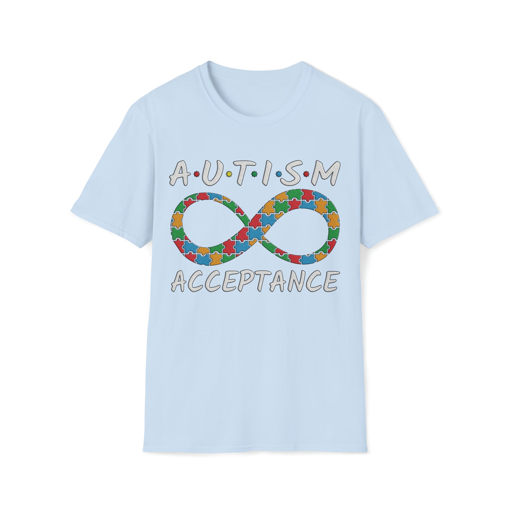 AUTISM ACCEPTANCE - Unisex Softstyle T-Shirt - OCDandApparel