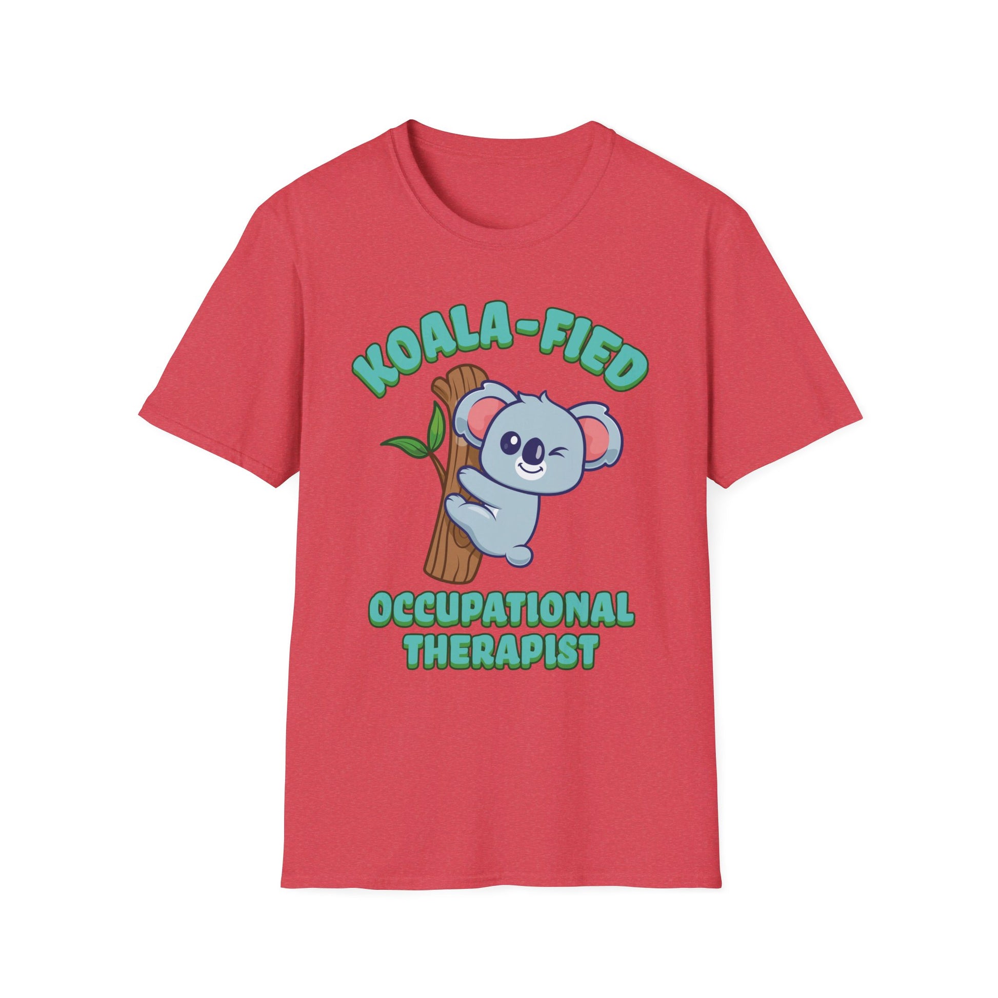 Koala-Fied Occupational Therapist - Unisex Softstyle T-Shirt - OCDandApparel