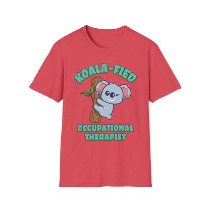 Koala-Fied Occupational Therapist - Unisex Softstyle T-Shirt - OCDandApparel