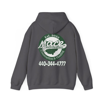 Mace Construction & Hauling - Unisex Heavy Blend™ Hooded Sweatshirt - OCDandApparel