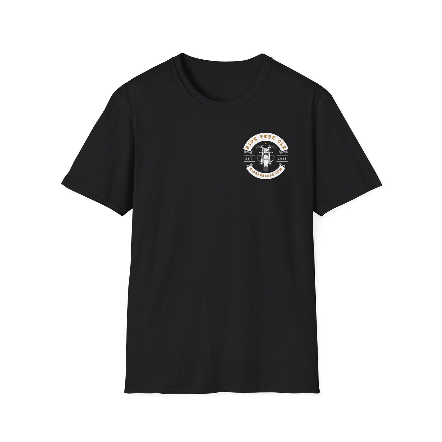 Ride Free CLE - Unisex Softstyle T-Shirt - OCDandApparel