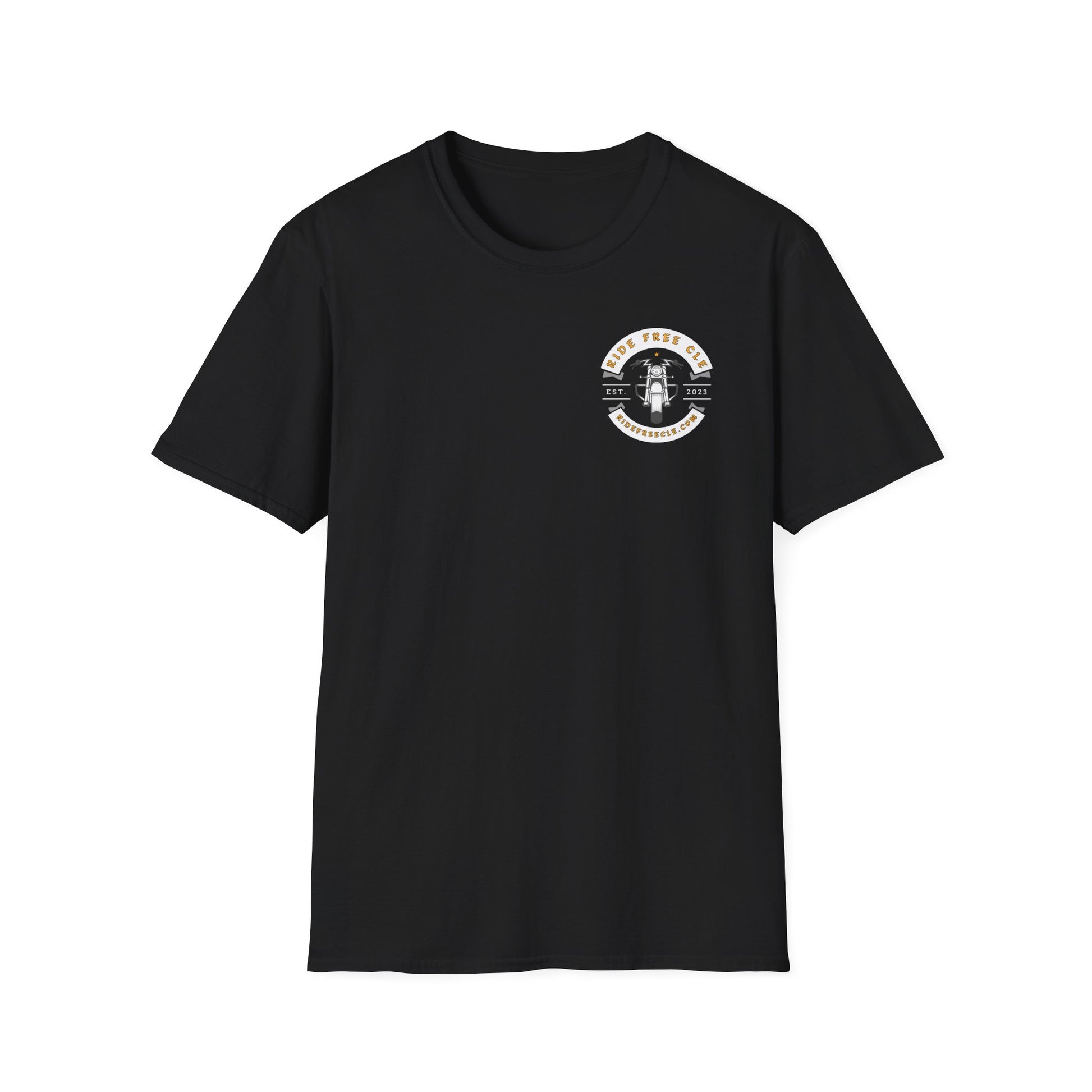 Ride Free CLE - Unisex Softstyle T-Shirt - OCDandApparel