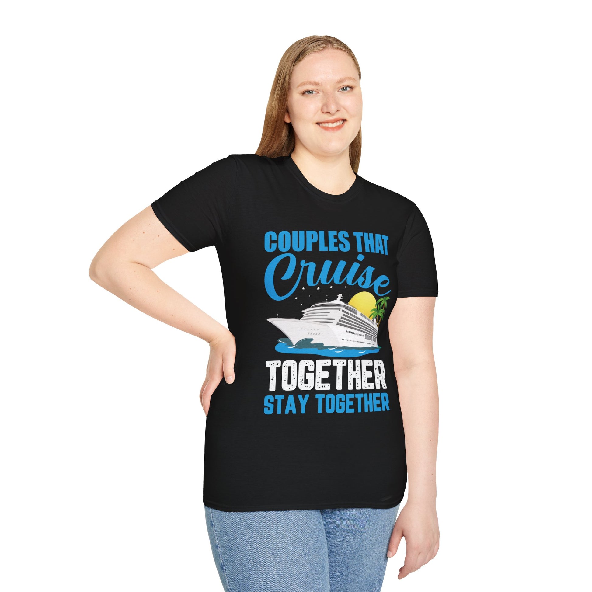 Couples That Cruise - Unisex Softstyle T-Shirt - OCDandApparel