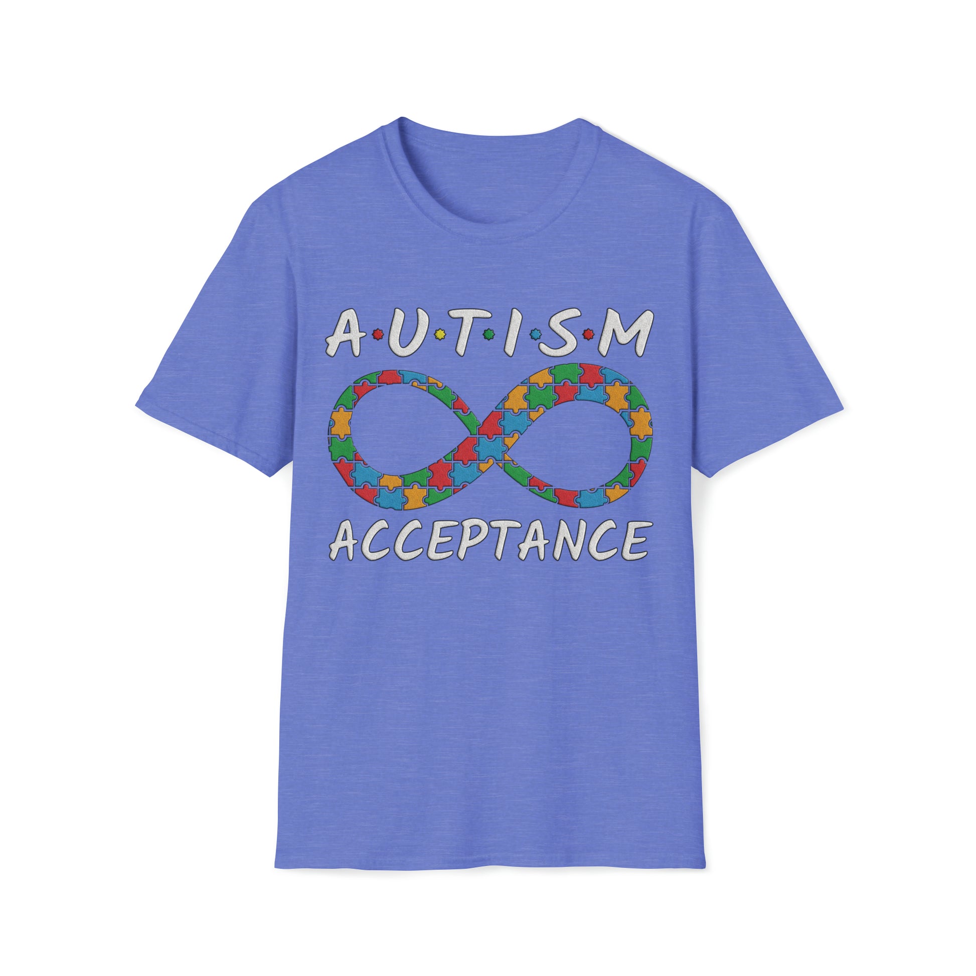 AUTISM ACCEPTANCE - Unisex Softstyle T-Shirt - OCDandApparel