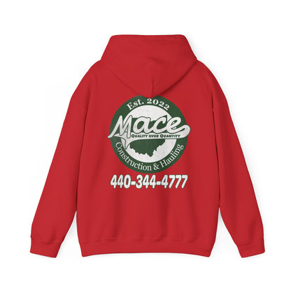 Mace Construction & Hauling - Unisex Heavy Blend™ Hooded Sweatshirt - OCDandApparel