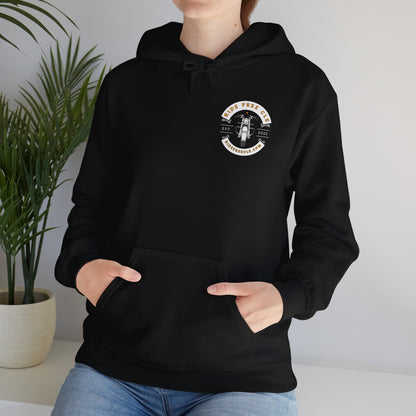 Ride Free CLE - Unisex Heavy Blend™ Hooded Sweatshirt - OCDandApparel