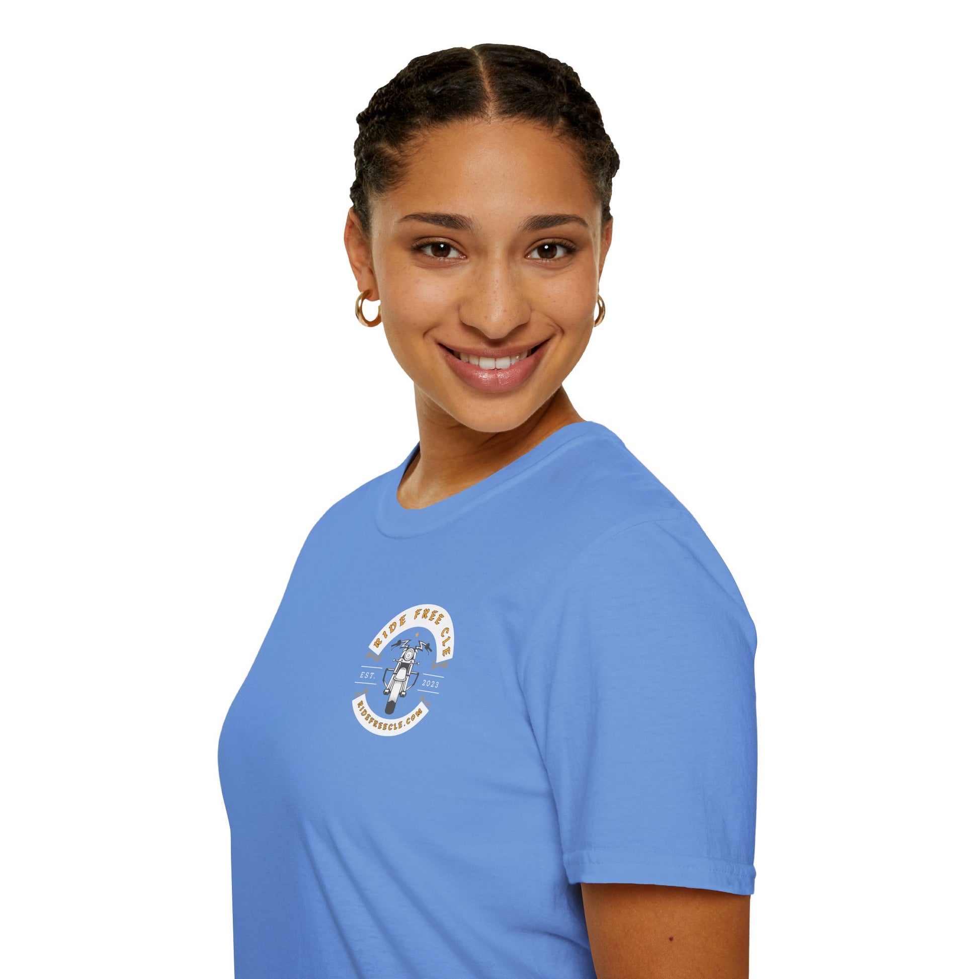 Ride Free CLE - Unisex Softstyle T-Shirt - OCDandApparel