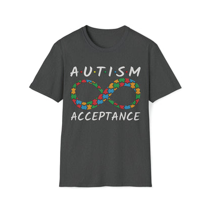 AUTISM ACCEPTANCE - Unisex Softstyle T-Shirt - OCDandApparel