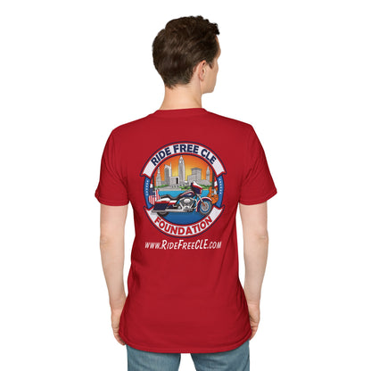 Ride Free CLE - Unisex Softstyle T-Shirt - OCDandApparel