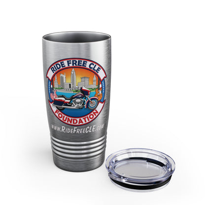 Ride Free CLE Foundation 20oz Tumbler - Perfect for Riders & Outdoor Enthusiasts - OCDandApparel