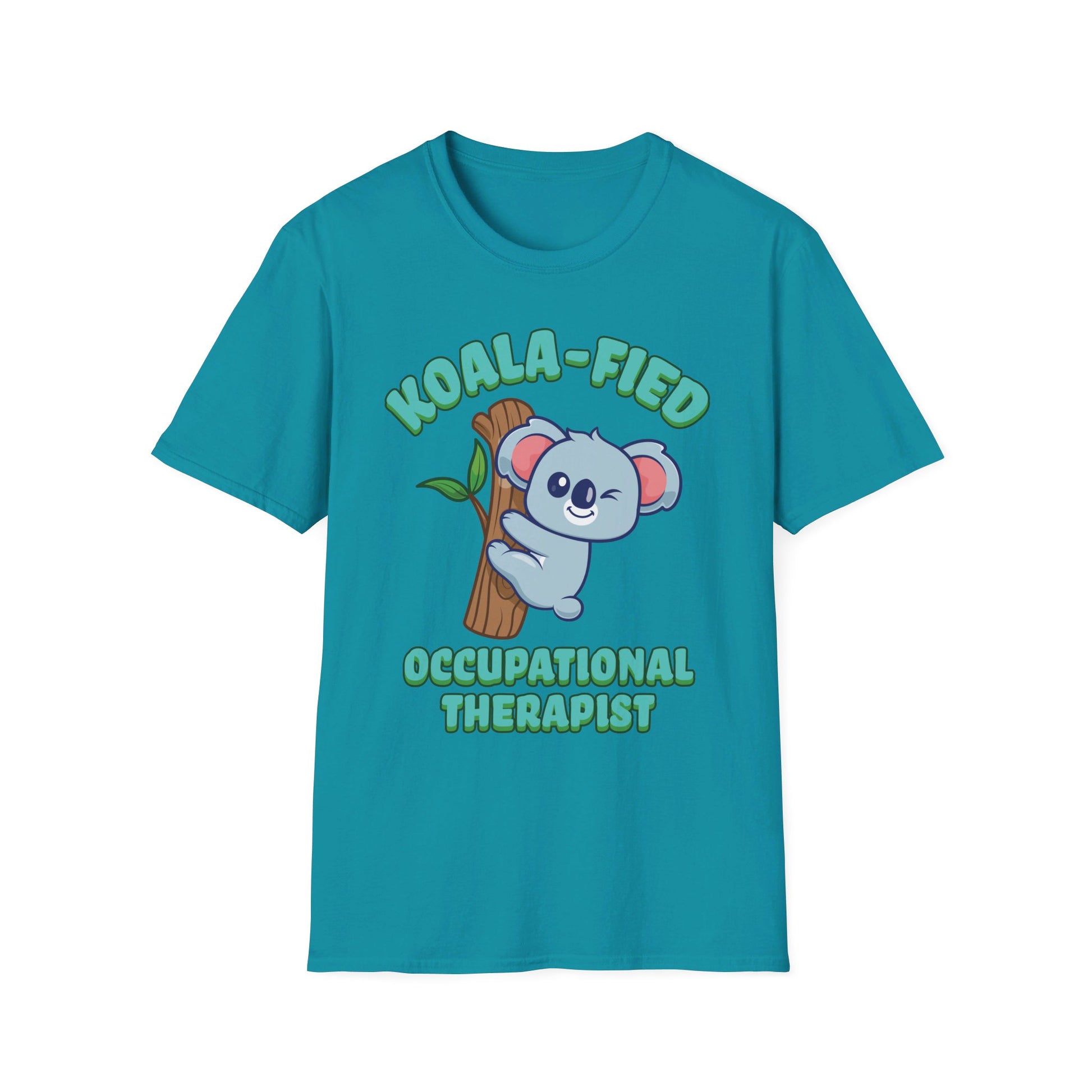 Koala-Fied Occupational Therapist - Unisex Softstyle T-Shirt - OCDandApparel