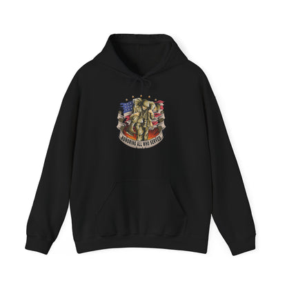 Honoring All Who Served - Unisex Heavy Blend™ Hooded Sweatshirt - OCDandApparel