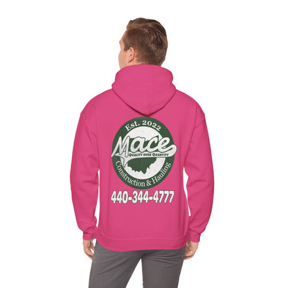 Mace Construction & Hauling - Unisex Heavy Blend™ Hooded Sweatshirt - OCDandApparel