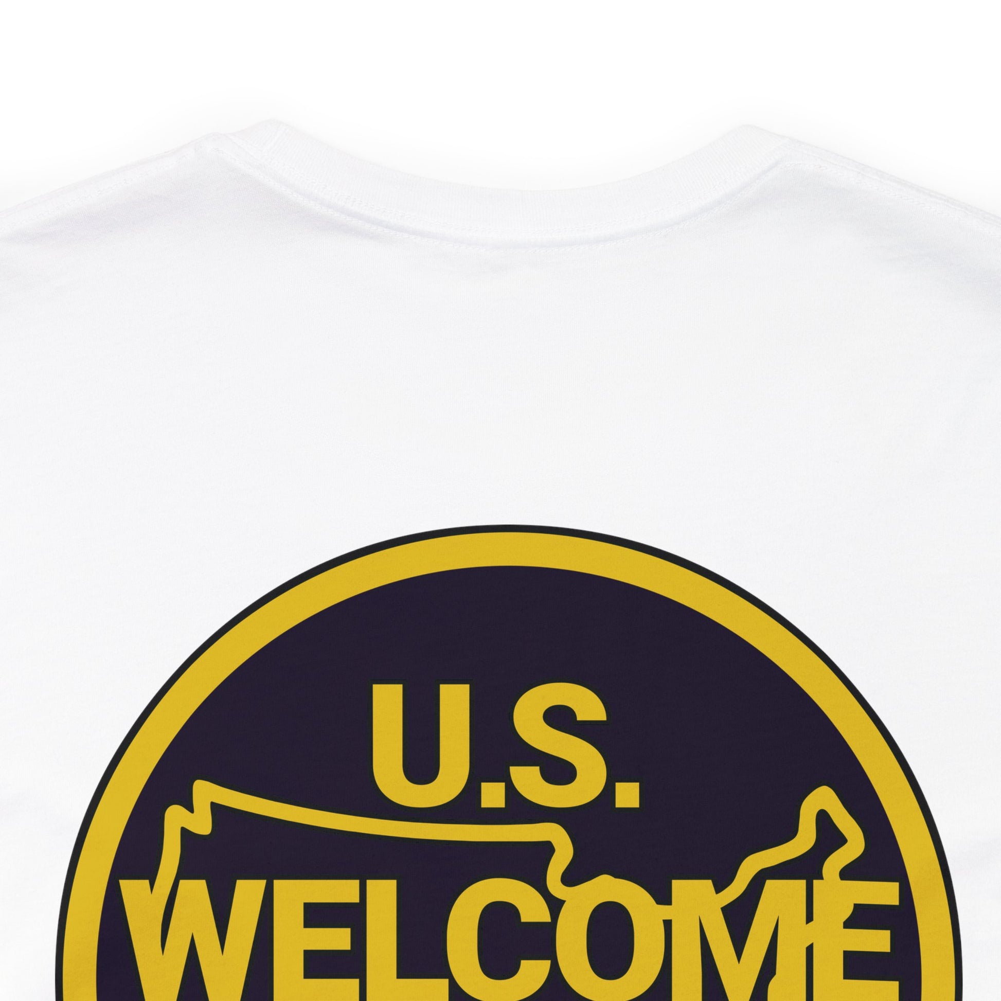 US Welcome Patrol Parody - Unisex Jersey Short Sleeve Tee - OCDandApparel