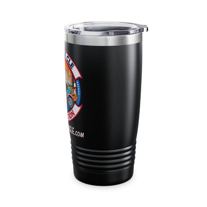 Ride Free CLE Foundation 20oz Tumbler - Perfect for Riders & Outdoor Enthusiasts - OCDandApparel