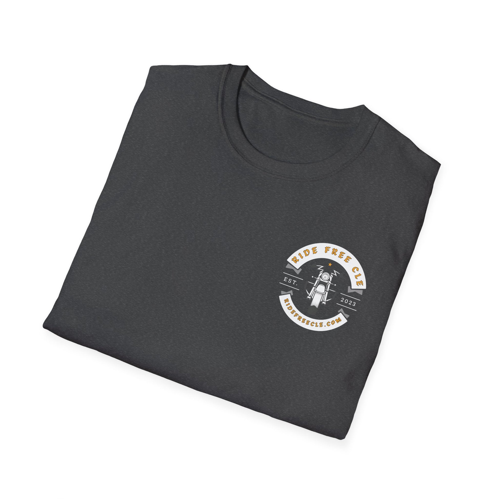 Ride Free CLE - Unisex Softstyle T-Shirt - OCDandApparel