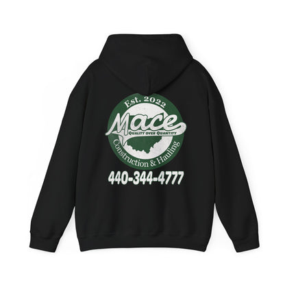 Mace Construction & Hauling - Unisex Heavy Blend™ Hooded Sweatshirt - OCDandApparel