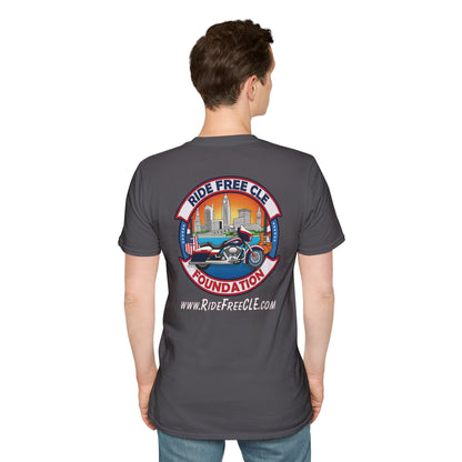 Ride Free CLE - Unisex Softstyle T-Shirt - OCDandApparel