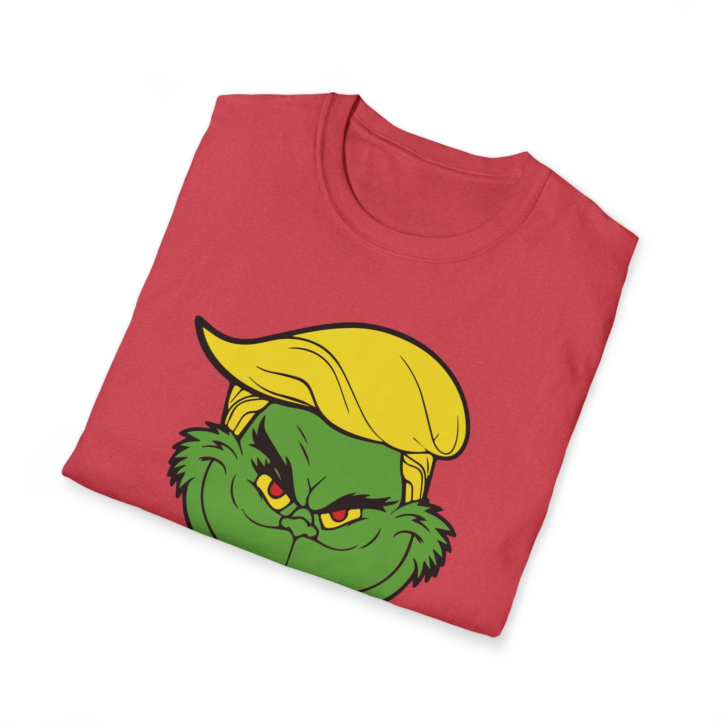 Christmas Great Again Grinchy - Unisex Softstyle T-Shirt - OCDandApparel