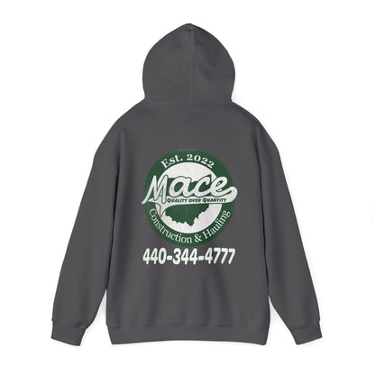 Mace Construction & Hauling - Unisex Heavy Blend™ Hooded Sweatshirt - OCDandApparel
