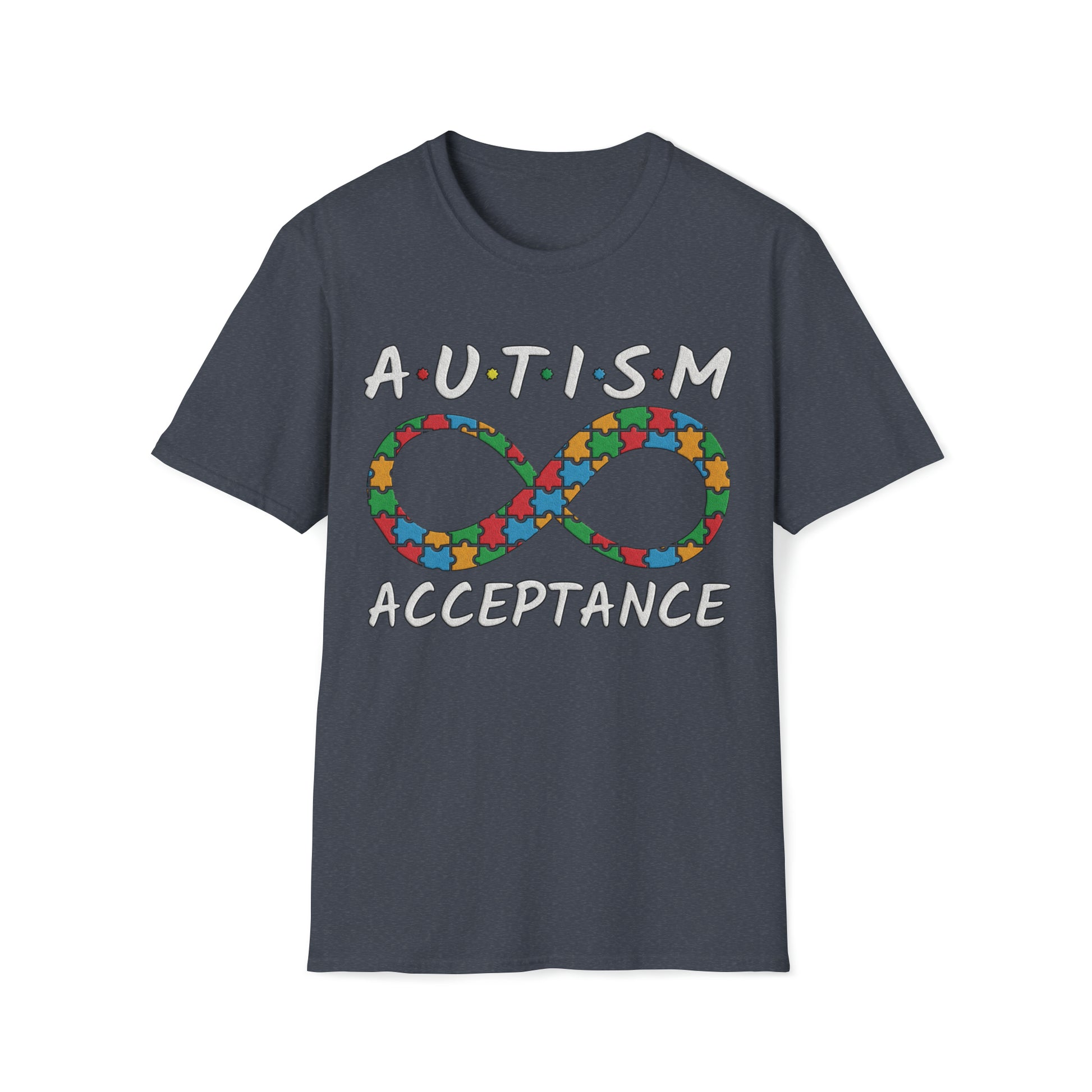 AUTISM ACCEPTANCE - Unisex Softstyle T-Shirt - OCDandApparel