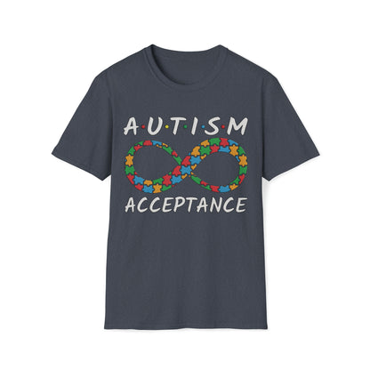AUTISM ACCEPTANCE - Unisex Softstyle T-Shirt - OCDandApparel