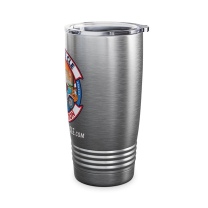 Ride Free CLE Foundation 20oz Tumbler - Perfect for Riders & Outdoor Enthusiasts - OCDandApparel