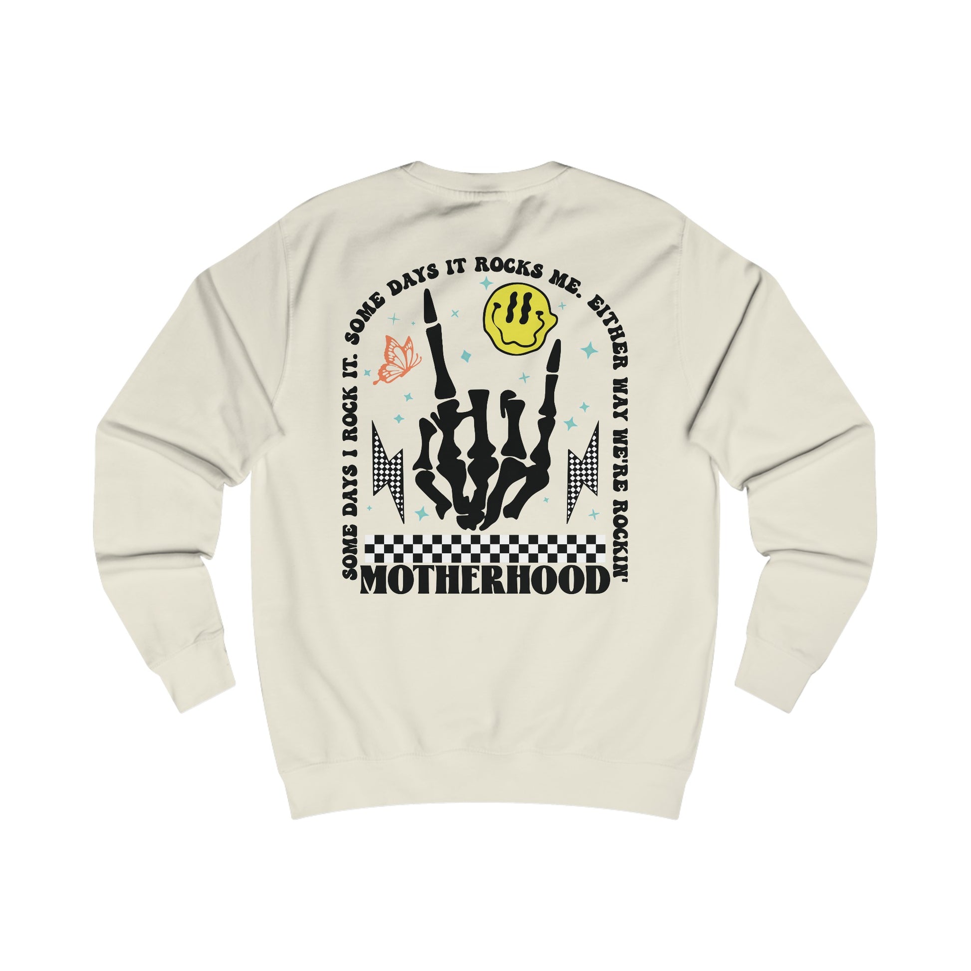 Rockin' Motherhood - Unisex Sweatshirt - OCDandApparel
