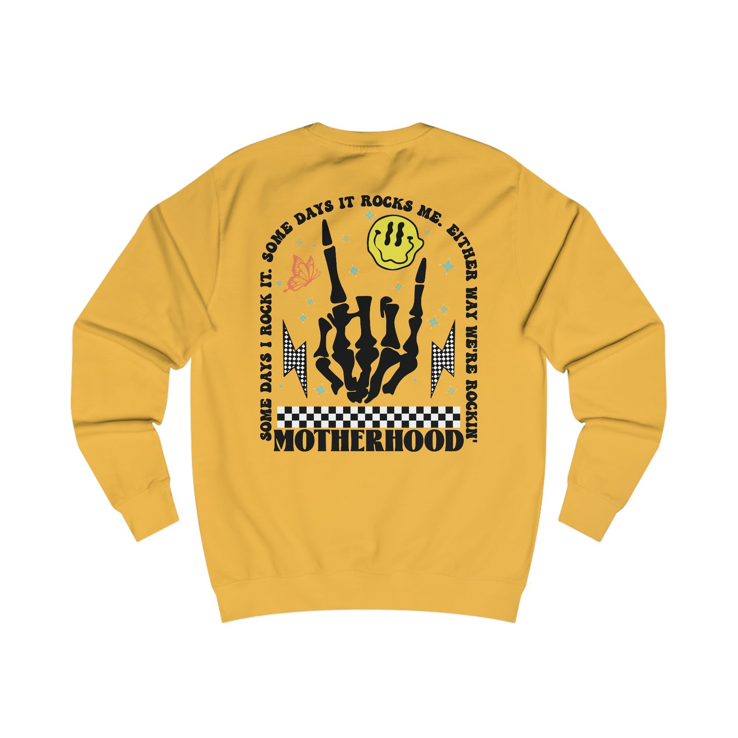 Rockin' Motherhood - Unisex Sweatshirt - OCDandApparel