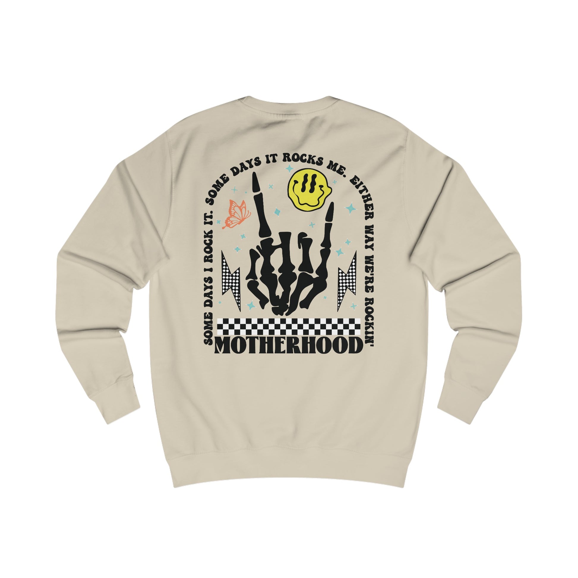 Rockin' Motherhood - Unisex Sweatshirt - OCDandApparel