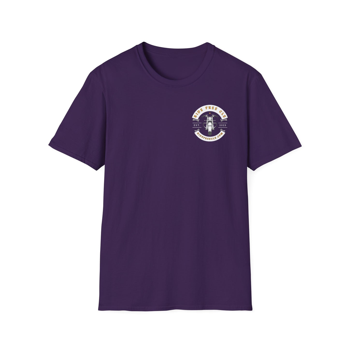 Ride Free CLE - Unisex Softstyle T-Shirt - OCDandApparel