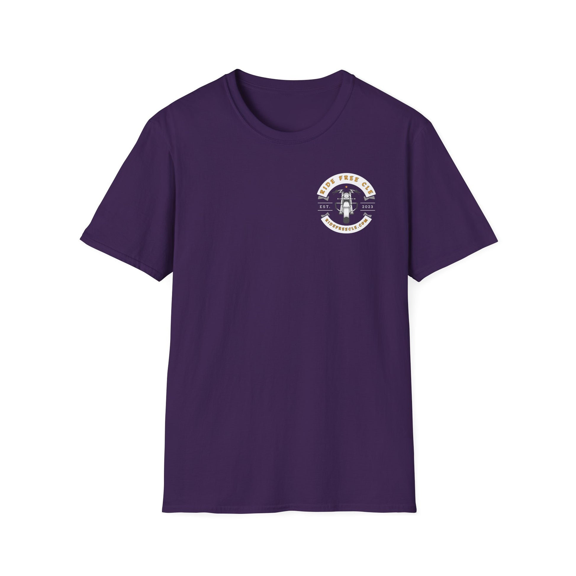 Ride Free CLE - Unisex Softstyle T-Shirt - OCDandApparel