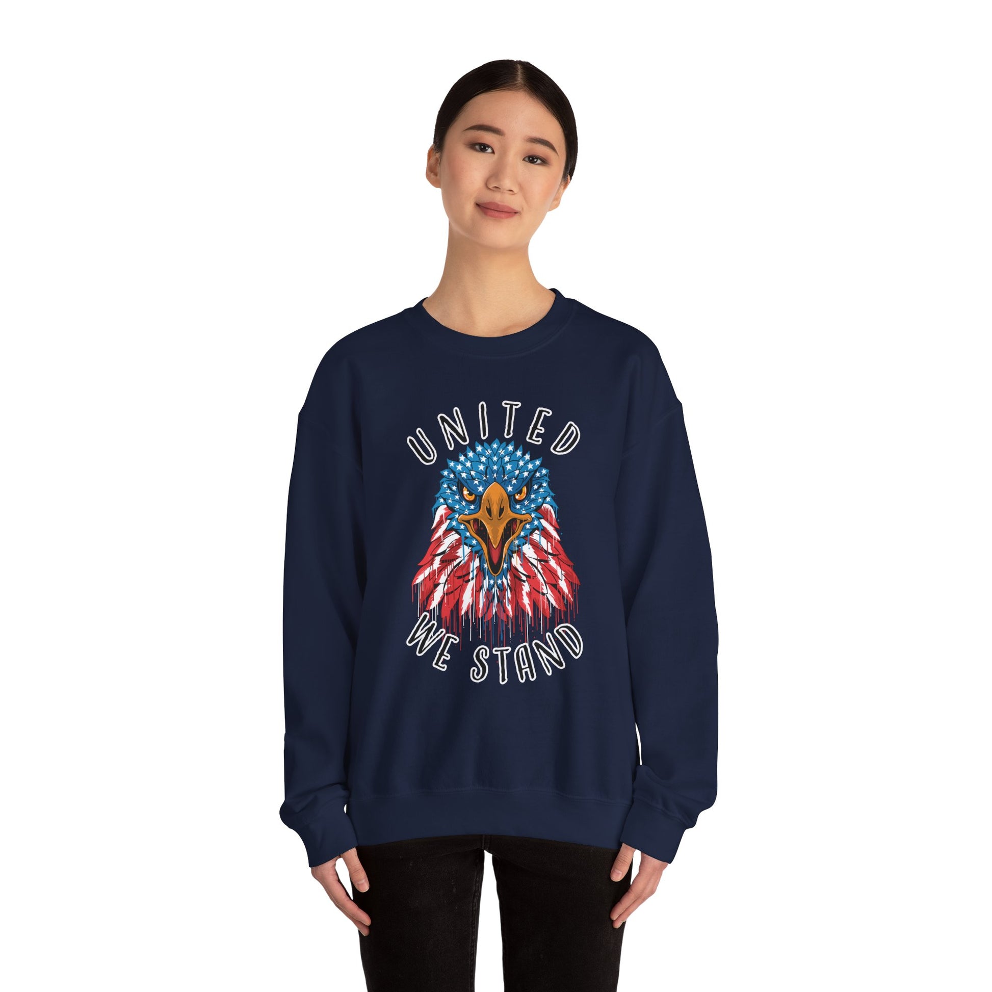 United We Stand - Unisex Heavy Blend™ Crewneck Sweatshirt - OCDandApparel