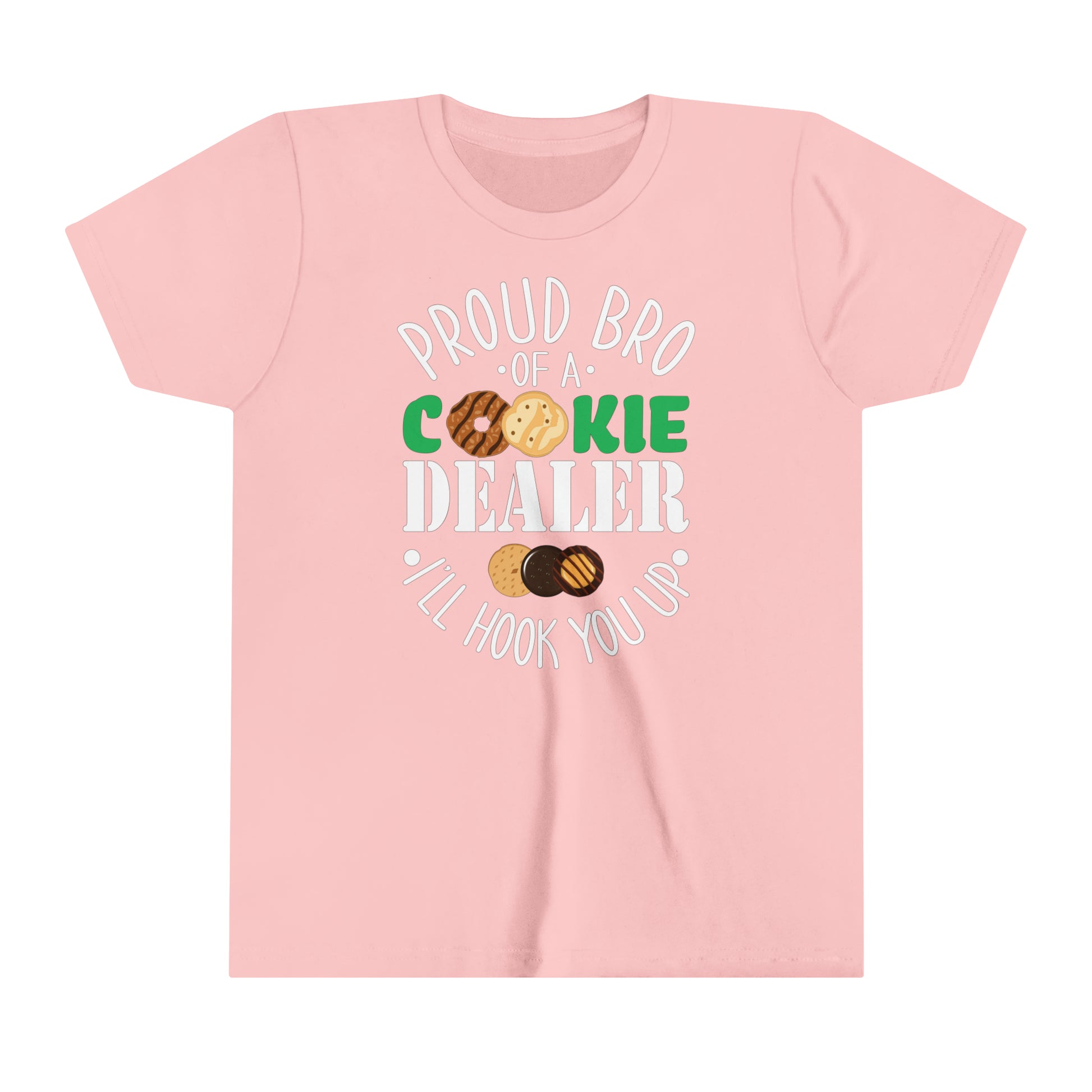 Proud Bro of a Cookie Dealer - Youth Short Sleeve Tee - OCDandApparel