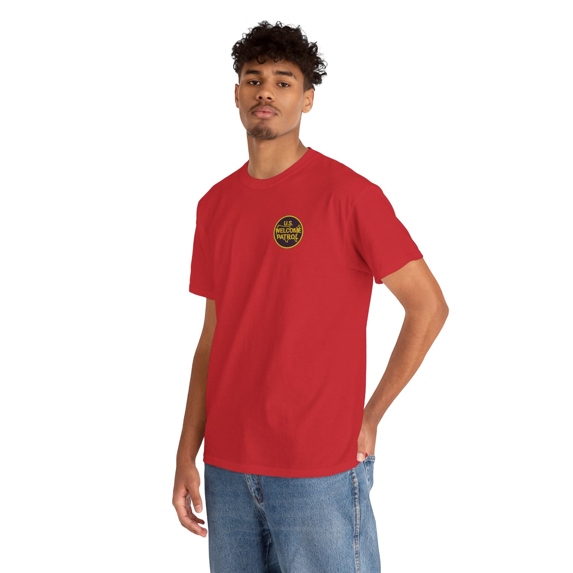 US Welcome Patrol Parody - Gildan Unisex Heavy Cotton Tee - OCDandApparel