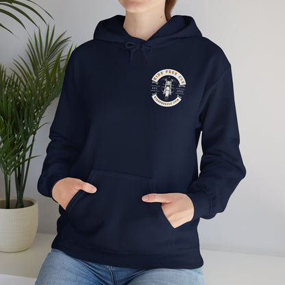 Ride Free CLE - Unisex Heavy Blend™ Hooded Sweatshirt - OCDandApparel
