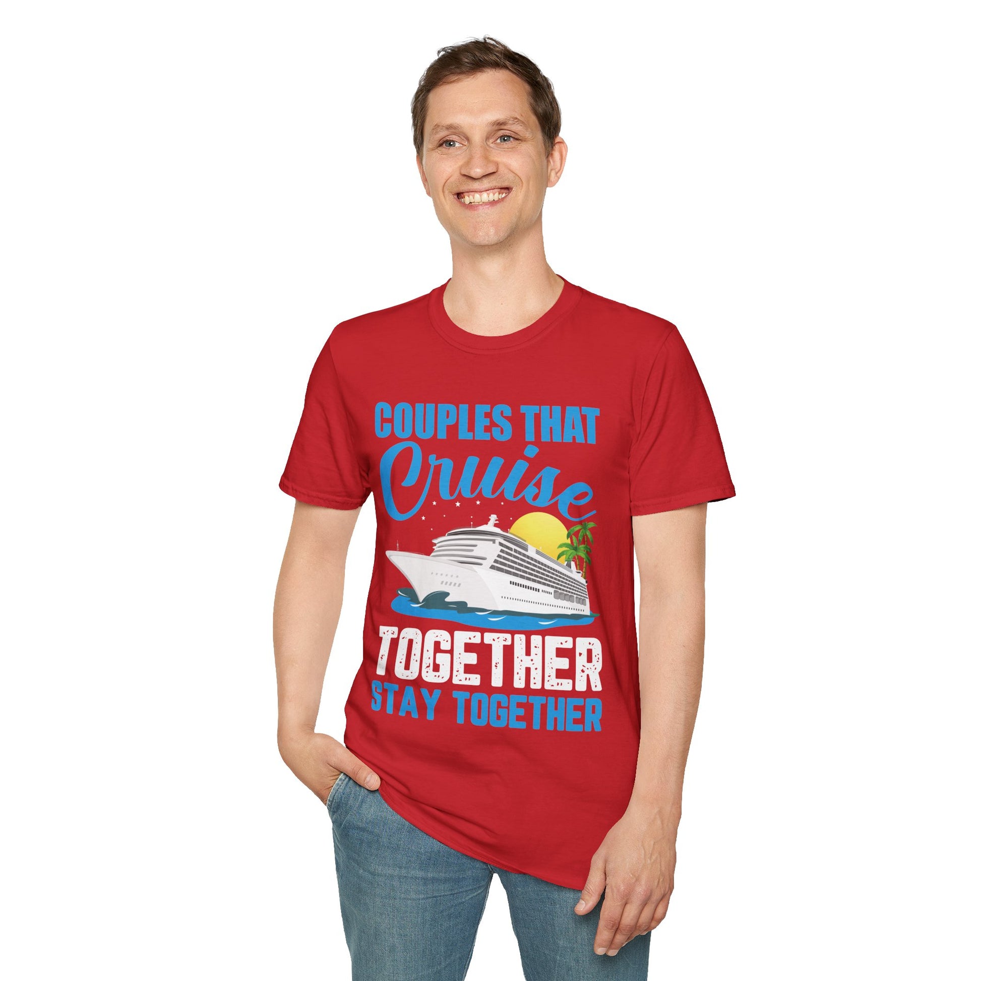 Couples That Cruise - Unisex Softstyle T-Shirt - OCDandApparel