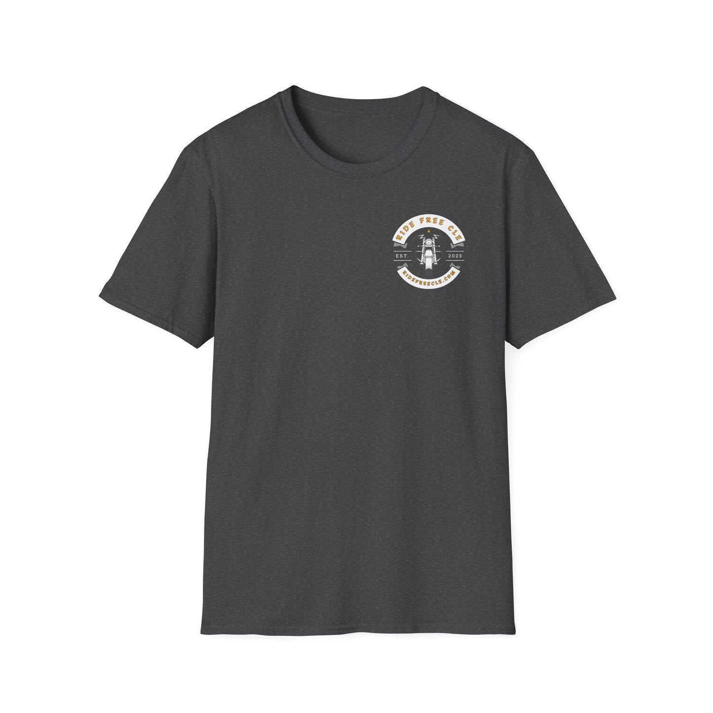 Ride Free CLE - Unisex Softstyle T-Shirt - OCDandApparel