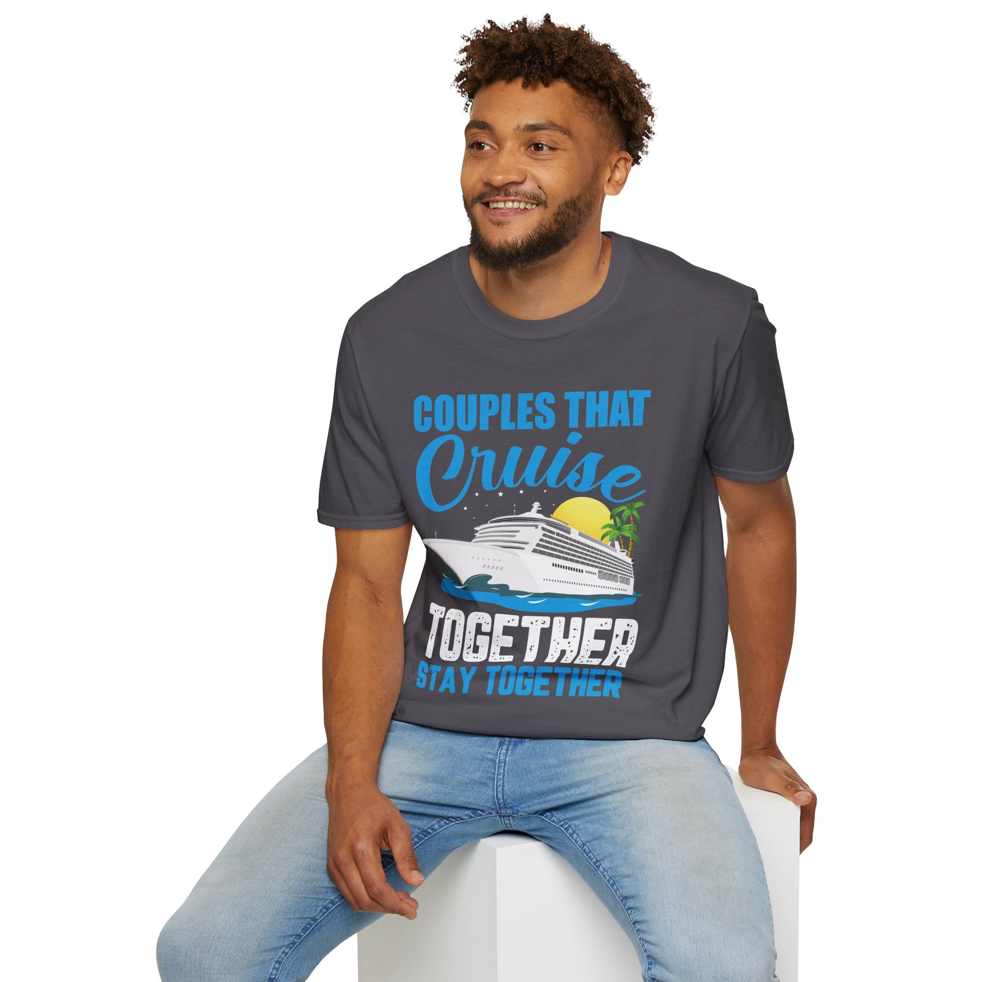 Couples That Cruise - Unisex Softstyle T-Shirt - OCDandApparel
