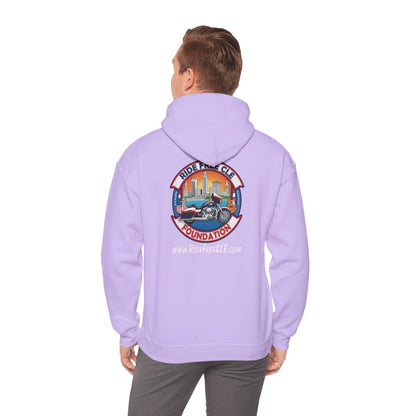 Ride Free CLE - Unisex Heavy Blend™ Hooded Sweatshirt - OCDandApparel