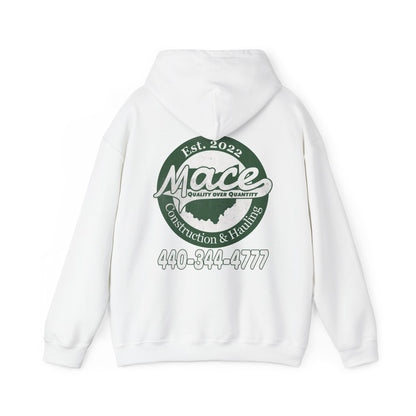 Mace Construction & Hauling - Unisex Heavy Blend™ Hooded Sweatshirt - OCDandApparel