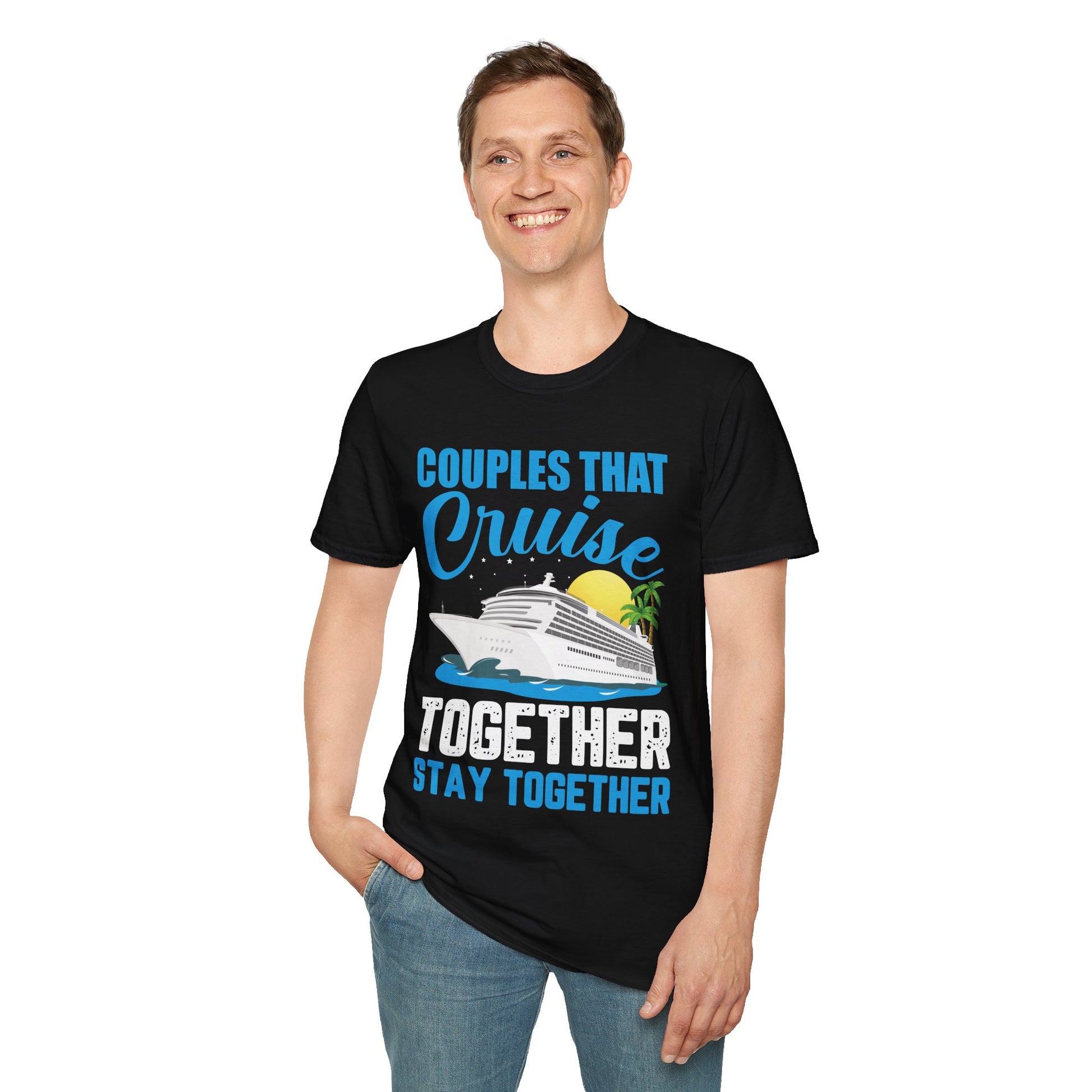 Couples That Cruise - Unisex Softstyle T-Shirt - OCDandApparel