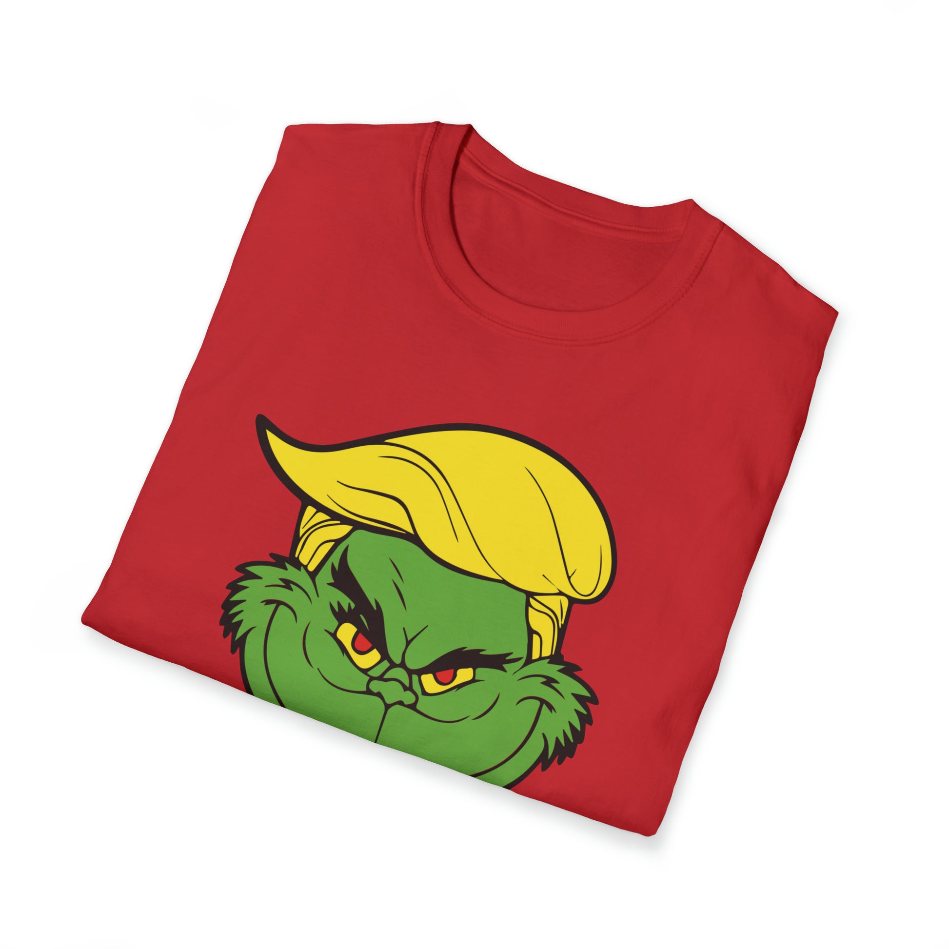 Christmas Great Again Grinchy - Unisex Softstyle T-Shirt - OCDandApparel