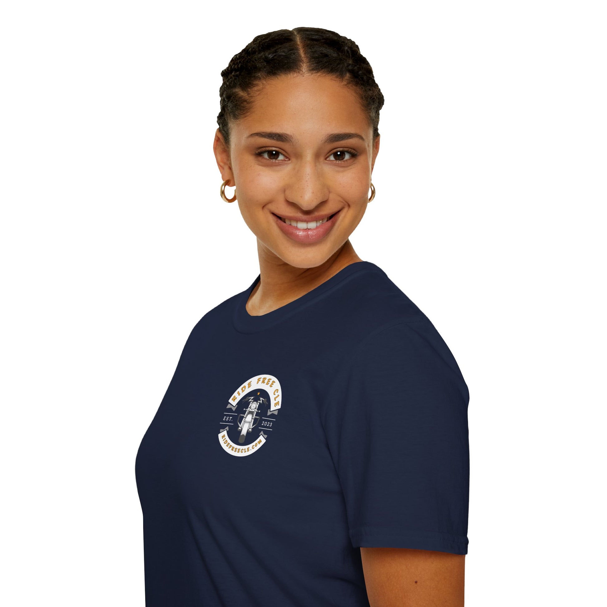 Ride Free CLE - Unisex Softstyle T-Shirt - OCDandApparel