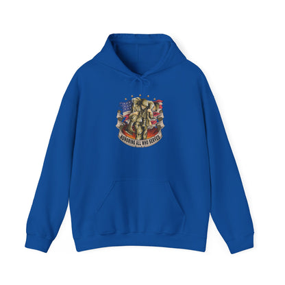 Honoring All Who Served - Unisex Heavy Blend™ Hooded Sweatshirt - OCDandApparel