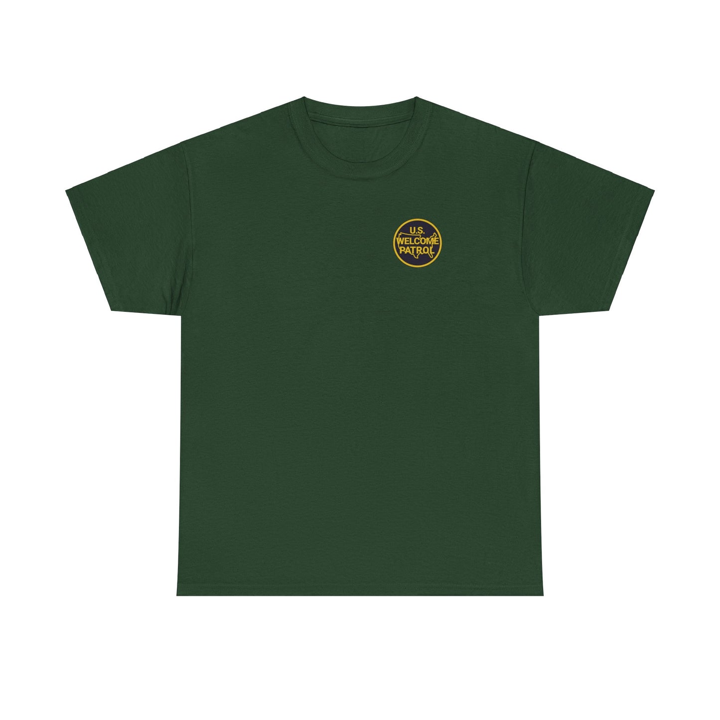 US Welcome Patrol Parody - Gildan Unisex Heavy Cotton Tee - OCDandApparel