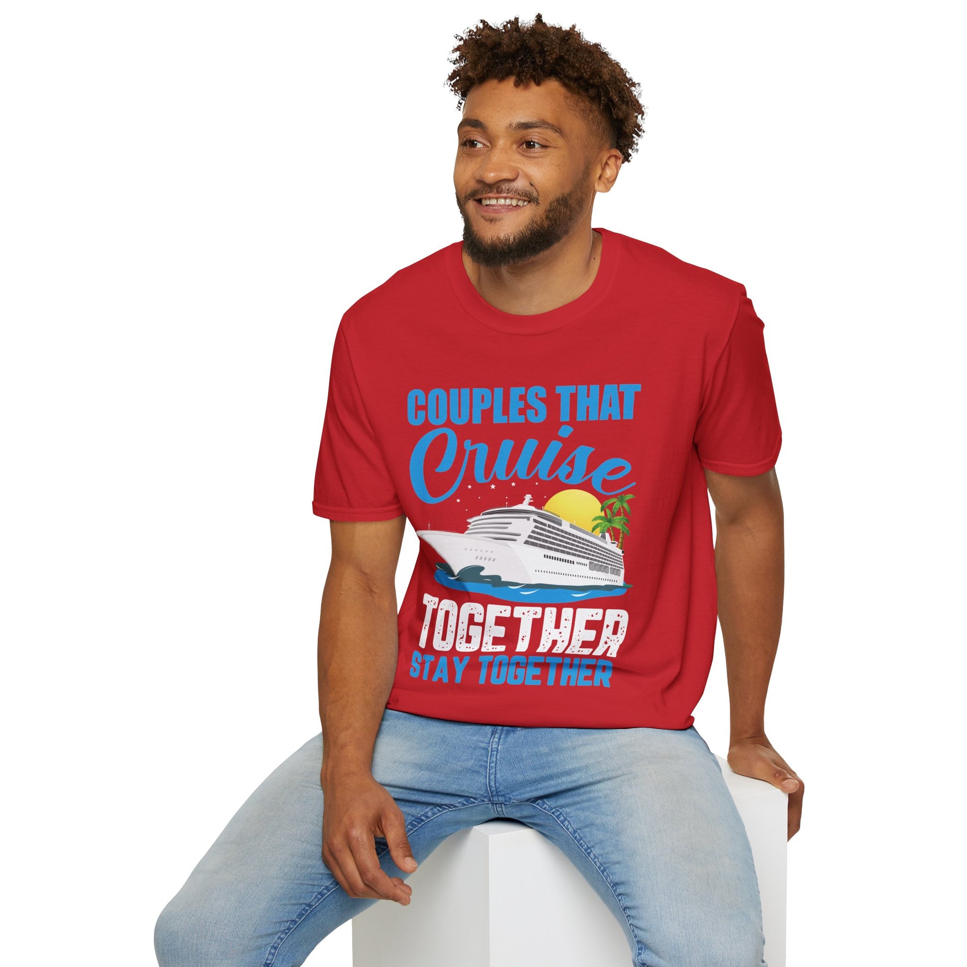 Couples That Cruise - Unisex Softstyle T-Shirt - OCDandApparel
