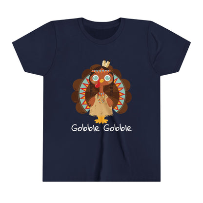 Native American Turkey - Youth Short Sleeve Tee - OCDandApparel