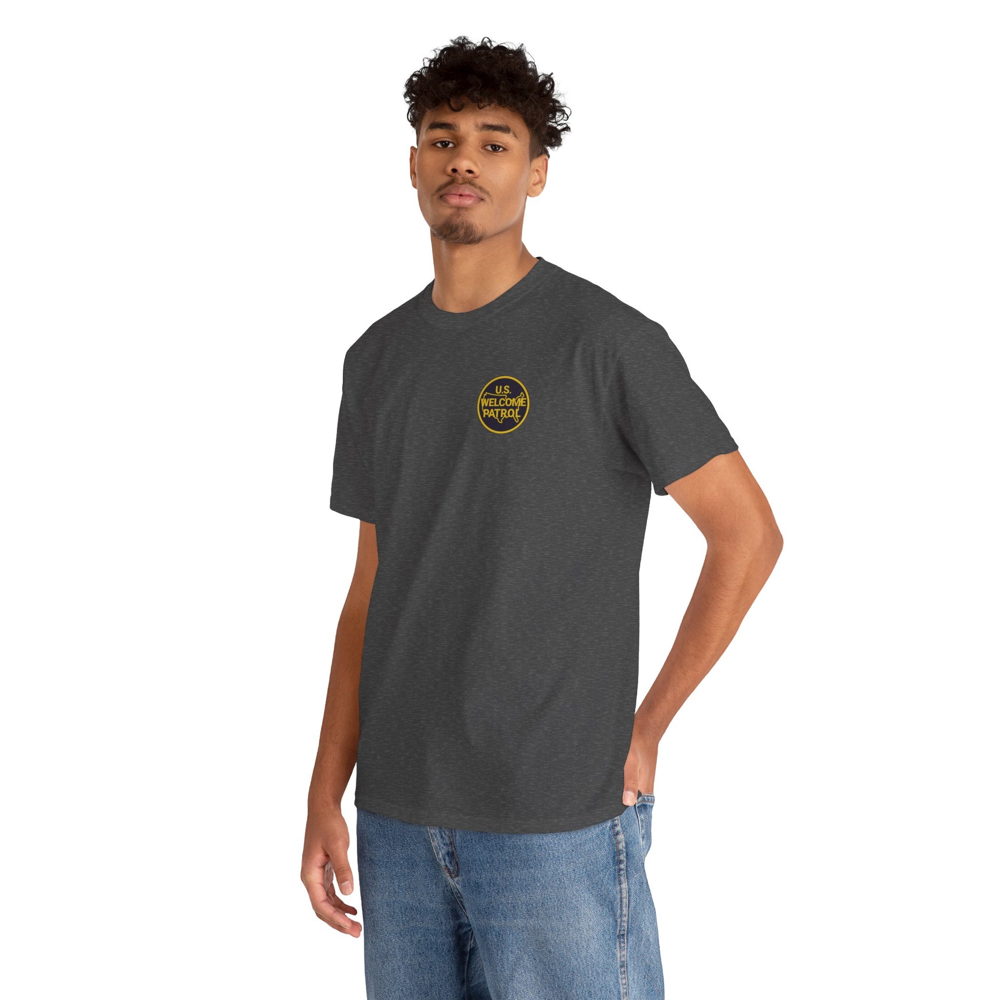 US Welcome Patrol Parody - Gildan Unisex Heavy Cotton Tee - OCDandApparel